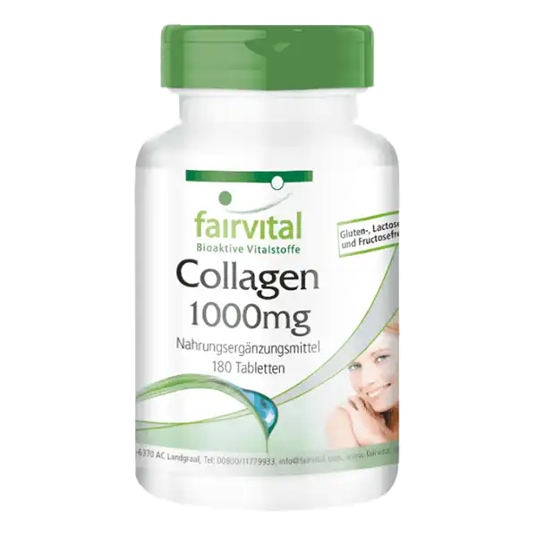 Colágeno 1000mg - 180 comprimidos