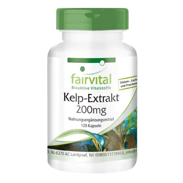 Extracto de Kelp 200mg - 120 cápsulas