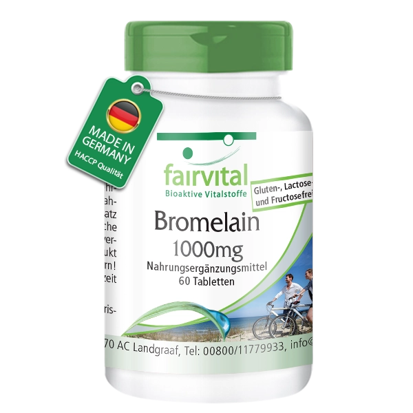 Bromelaïne 500mg - 60 tabletten