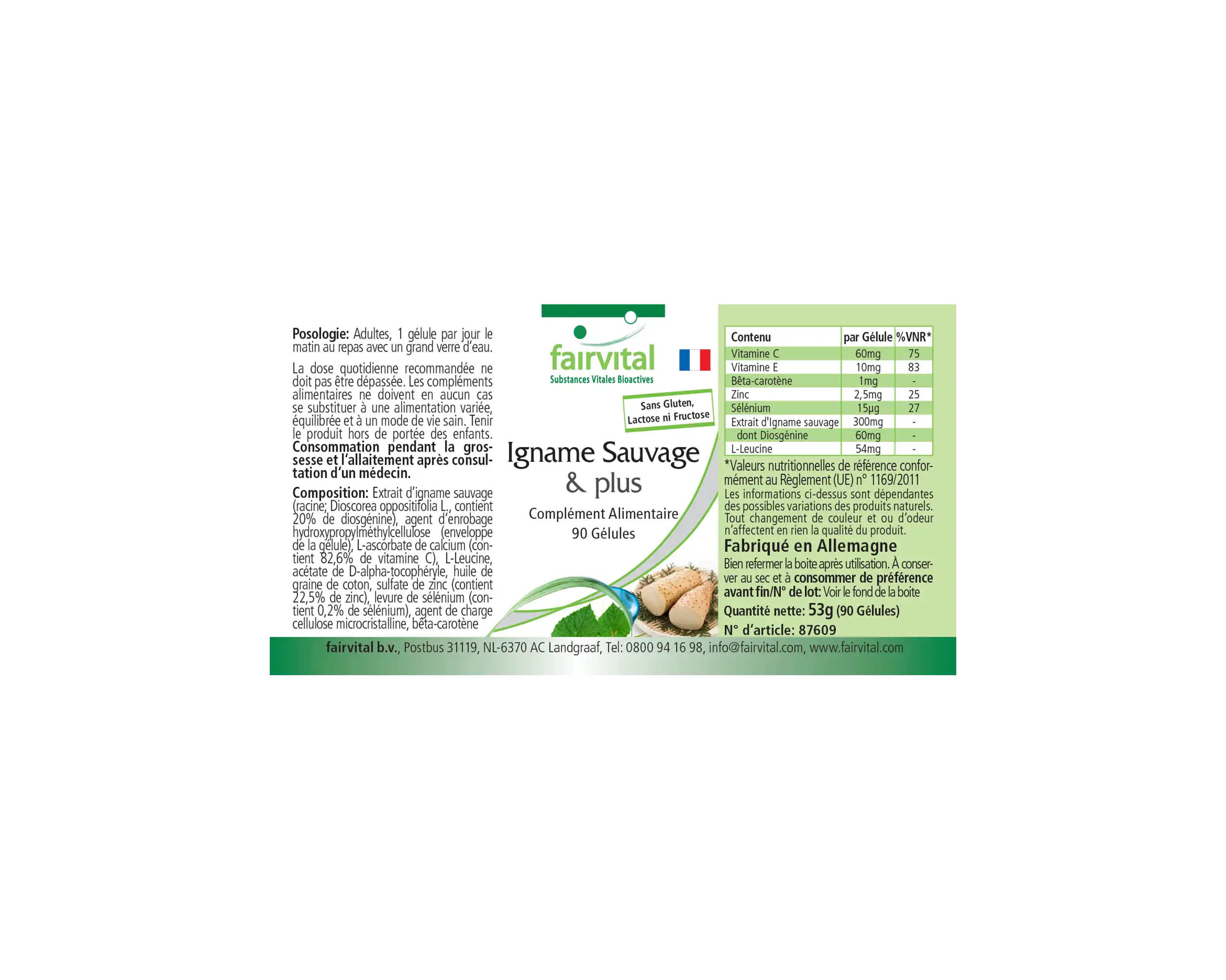 Wild Yams Plus - 90 Capsules