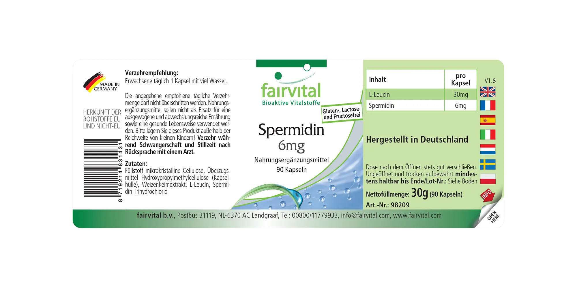 Spermidine 6mg