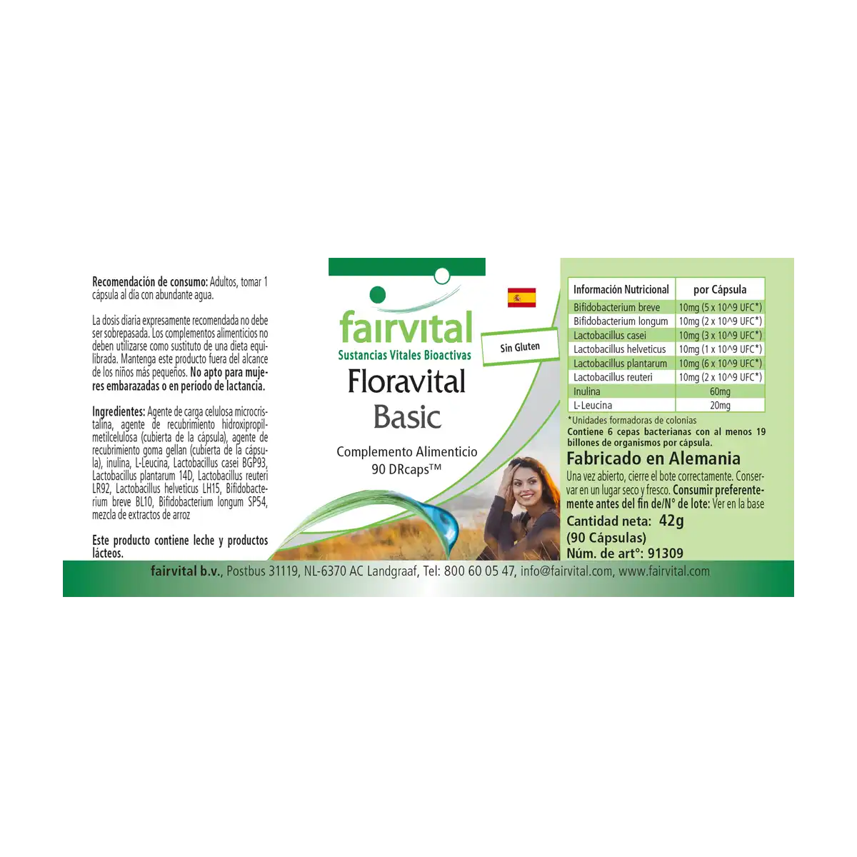 Floravital Basic – 90 DRcaps®