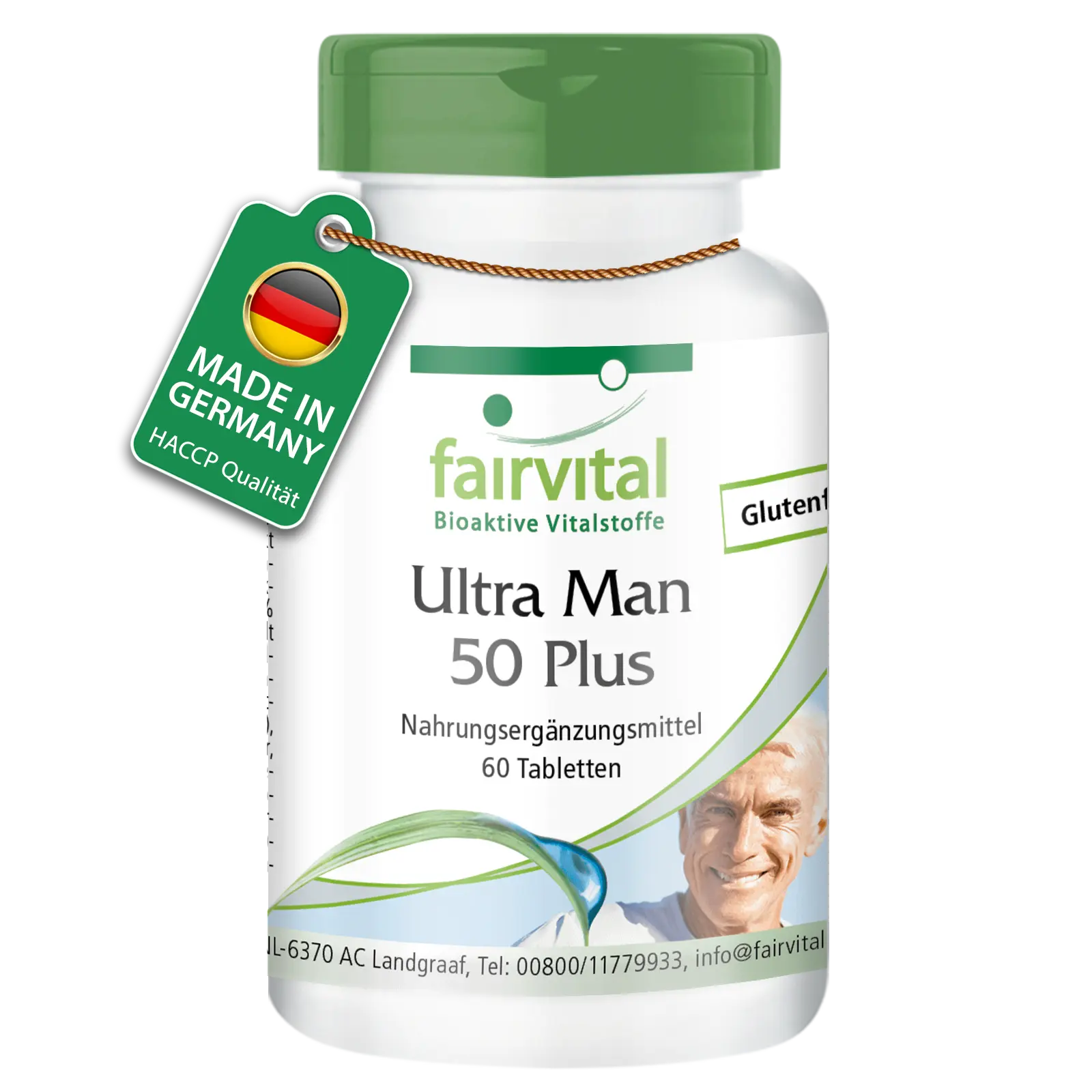 Ultra Man 50 Plus - 60 tabletten Ultra Man 50 Plus - 60 tabletten