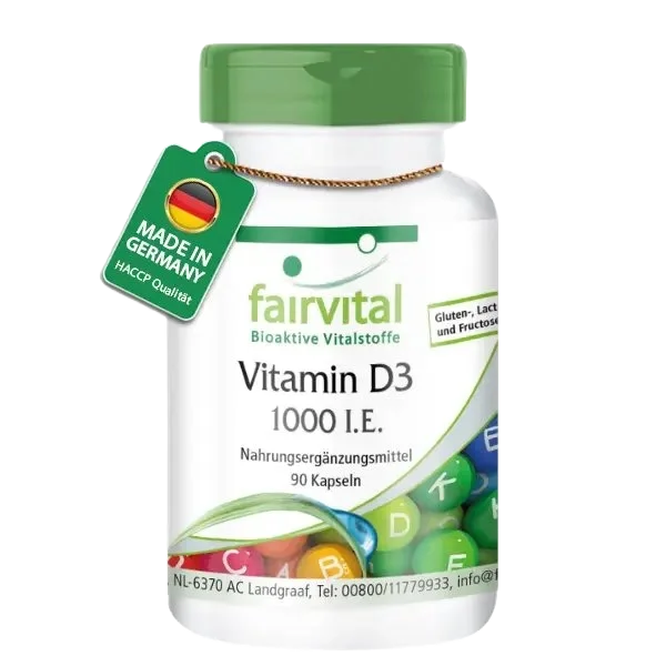 Vitamine D3 1000 U.I. - 90 gélules Vitamine D3 1000 U.I. - 90 gélules