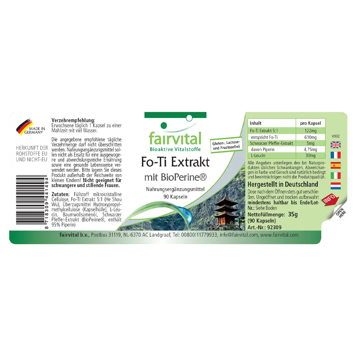 Fo-Ti extract - 90 capsules Fo-Ti extract - 90 capsules