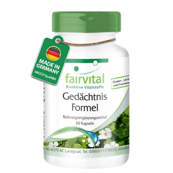 Geheugenformule - 60 capsules Geheugenformule - 60 capsules