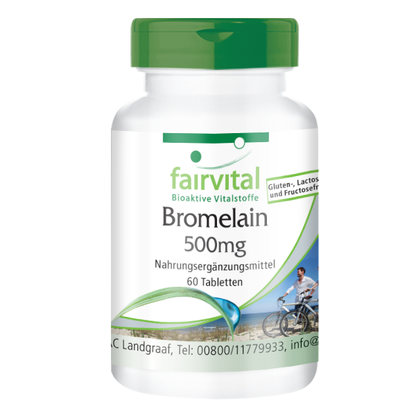 Bromélaïne 500mg - 60 comprimés