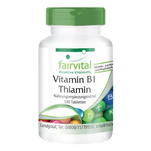 Vitamina B1 Tiamina – 100 compresse