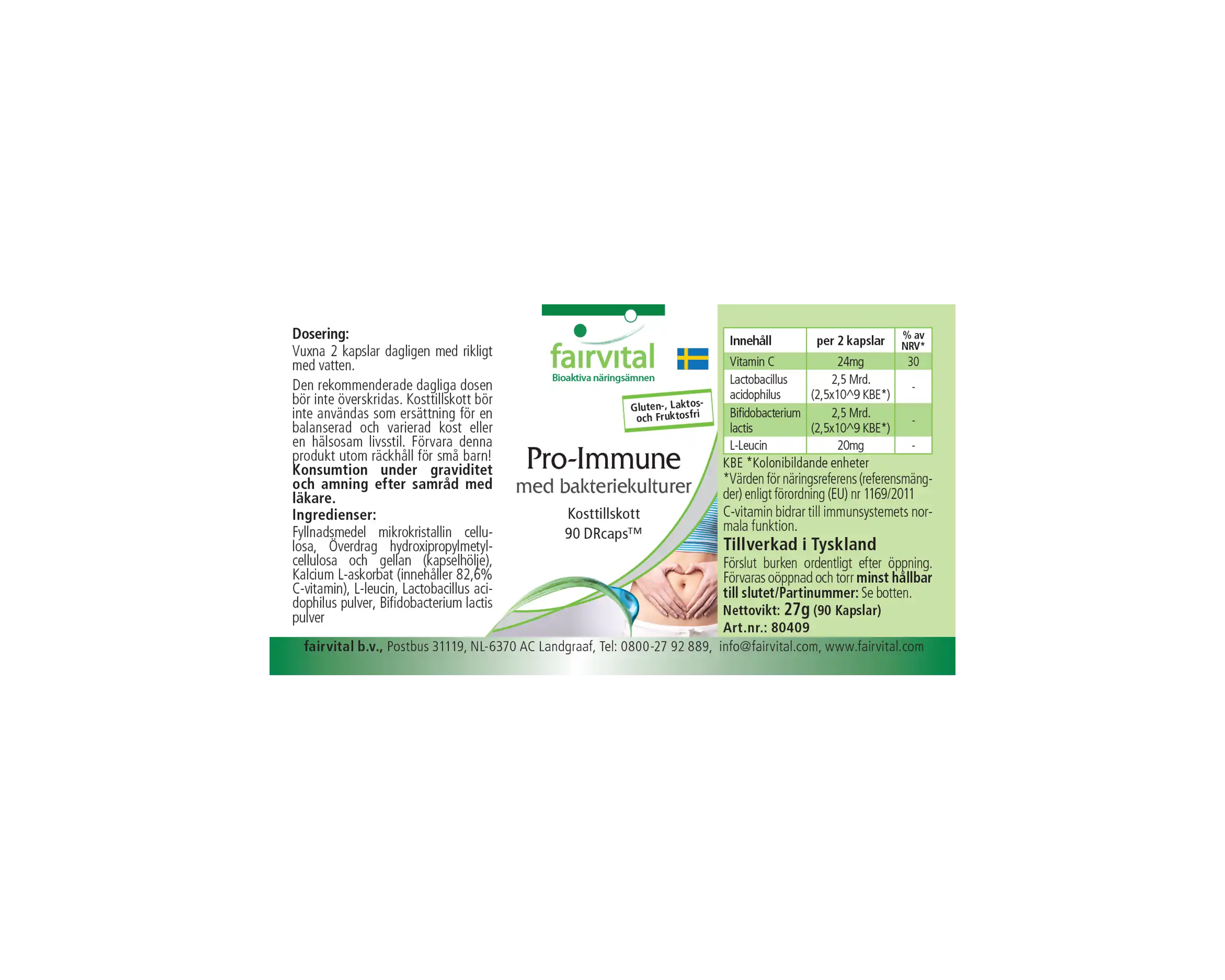 Pro Immun avec cultures bactériennes - 90 DRcaps®