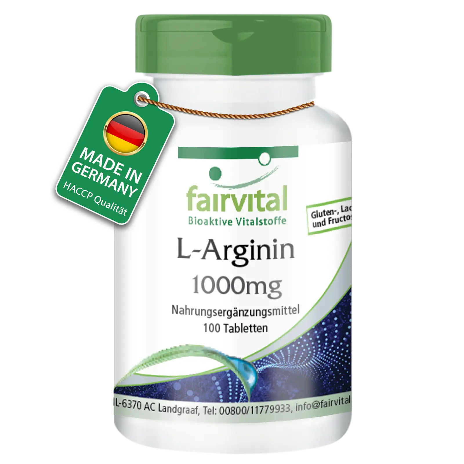 L-Arginine 1000mg - 100 Tablets