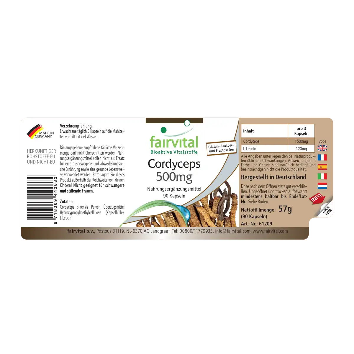 Cordyceps 500mg Cordyceps 500mg