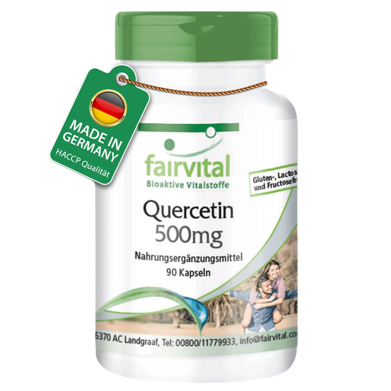 Quercetin 500mg - 90 Capsules