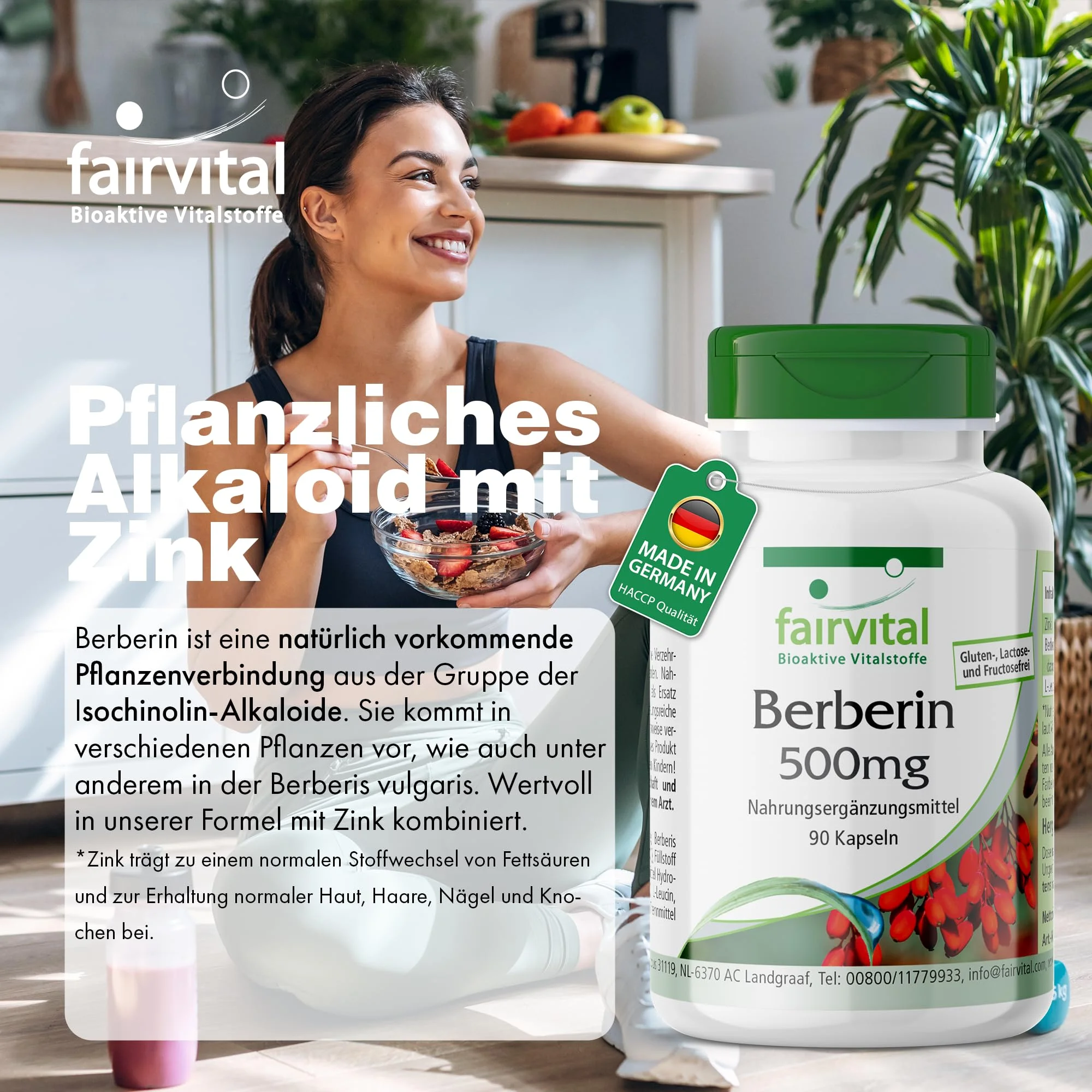 Berberina 500mg