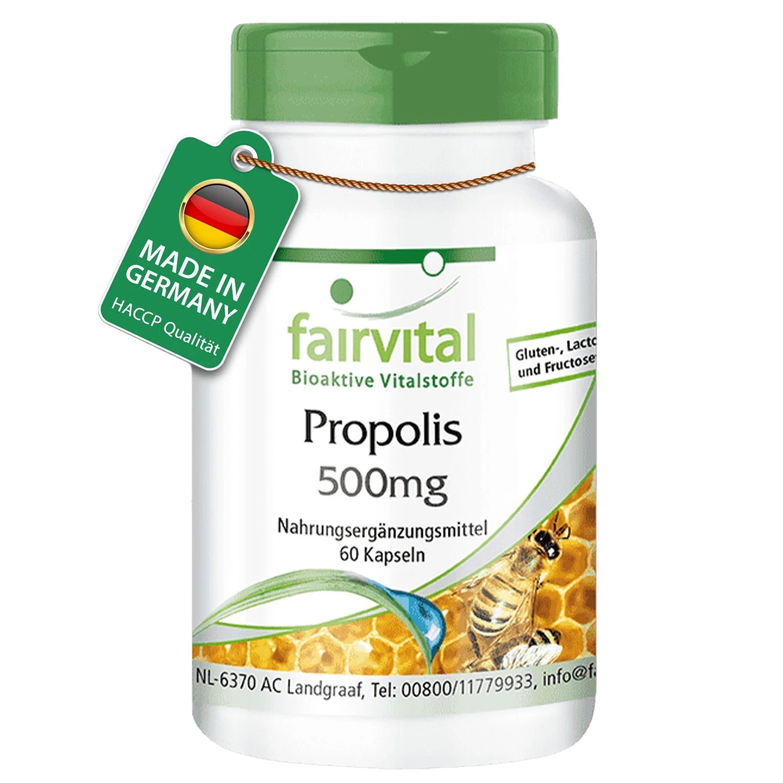 Propolis Extract 500mg - 60 Capsules