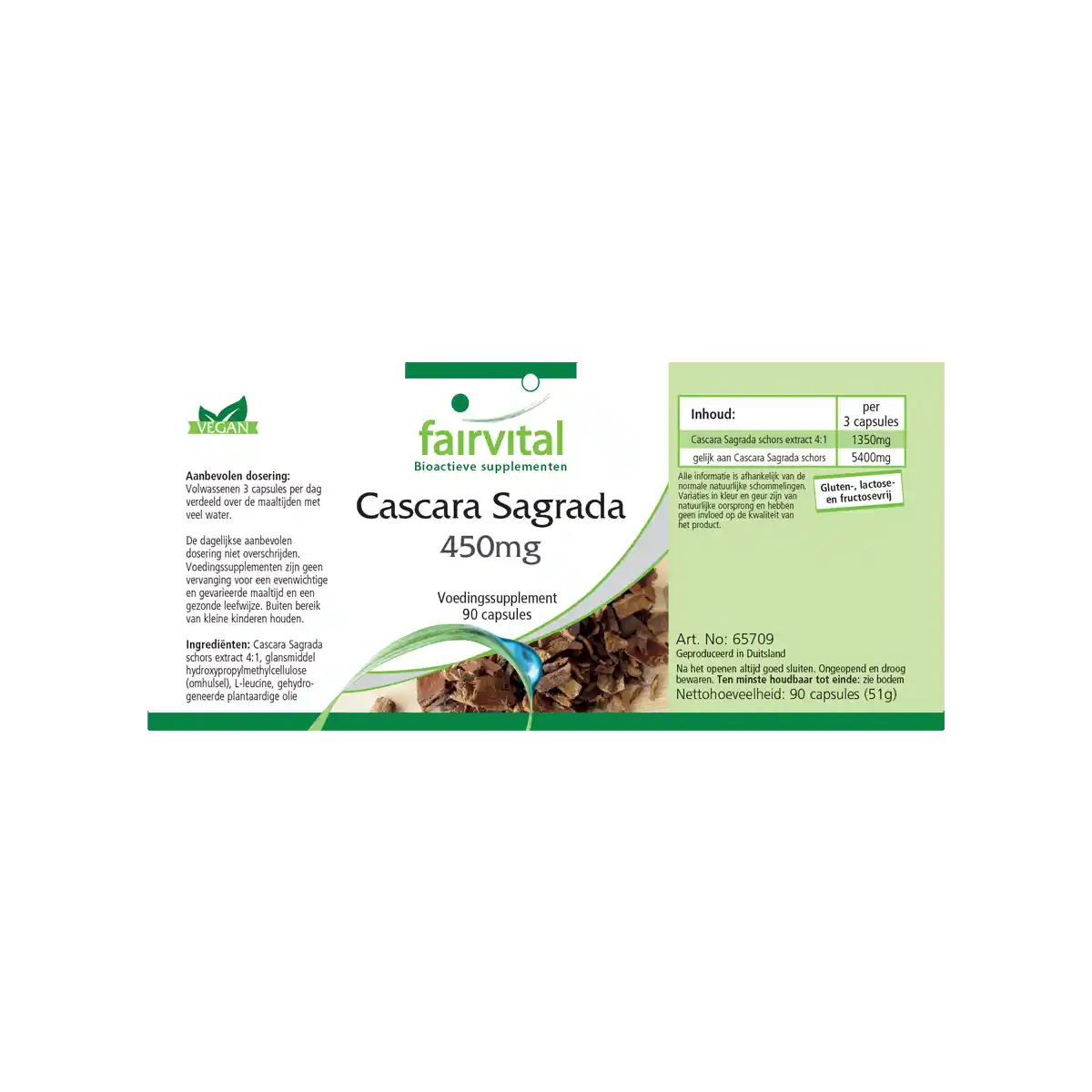 Cáscara Sagrada 450mg - 90 Cápsulas Cáscara Sagrada 450mg - 90 Cápsulas