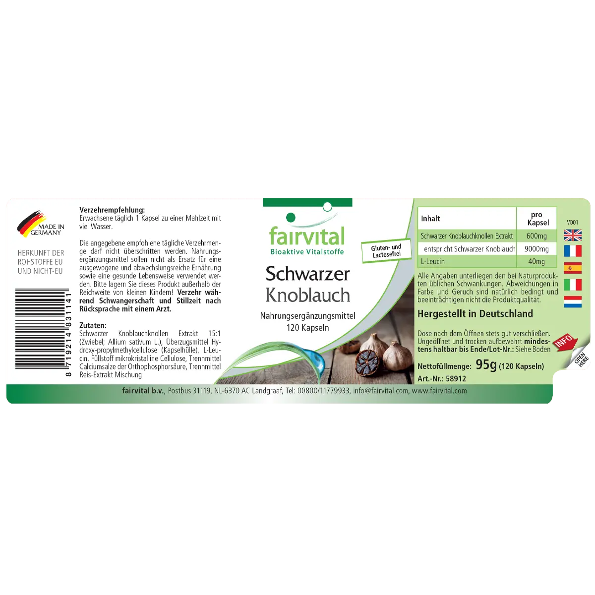 Aglio Nero 600mg Aglio Nero 600mg