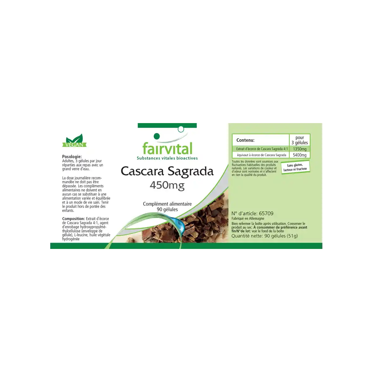 Cáscara Sagrada 450mg - 90 Cápsulas Cáscara Sagrada 450mg - 90 Cápsulas
