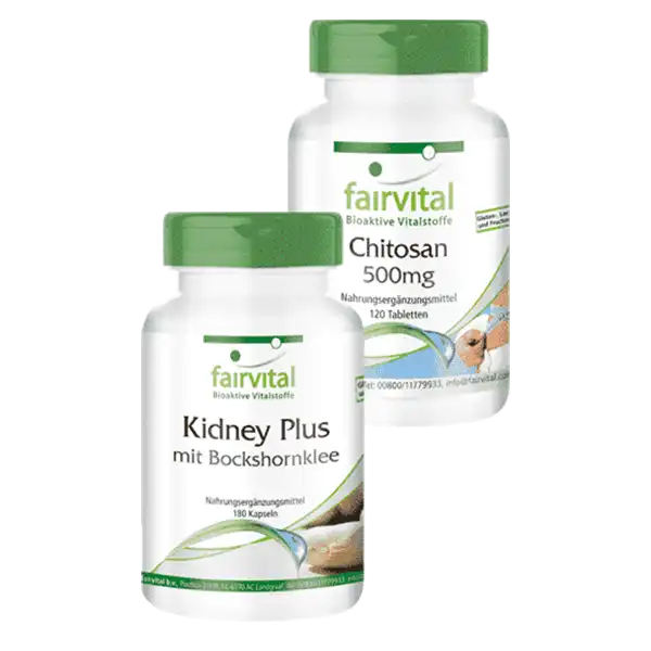 Calorie set: Nier Plus en Chitosan Calorie set: Nier Plus en Chitosan