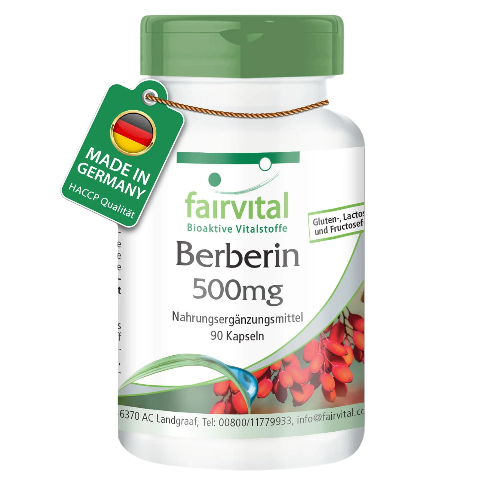 Berbérine 500mg Berbérine 500mg
