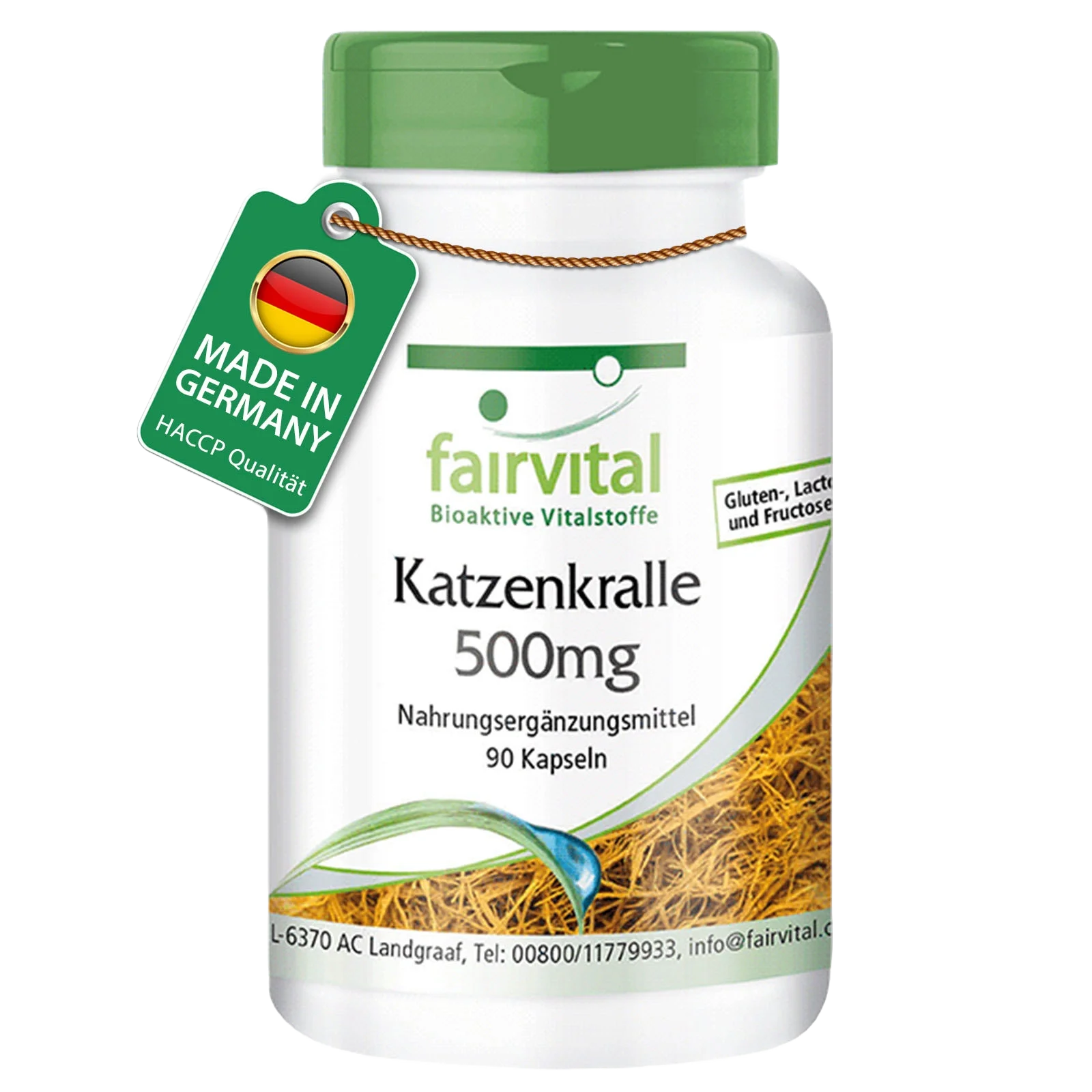 Kattenklauw 500mg - 90 capsules Kattenklauw 500mg - 90 capsules