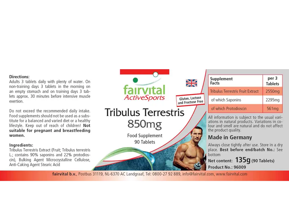 Tribulus Terrestris - 90 tabletten