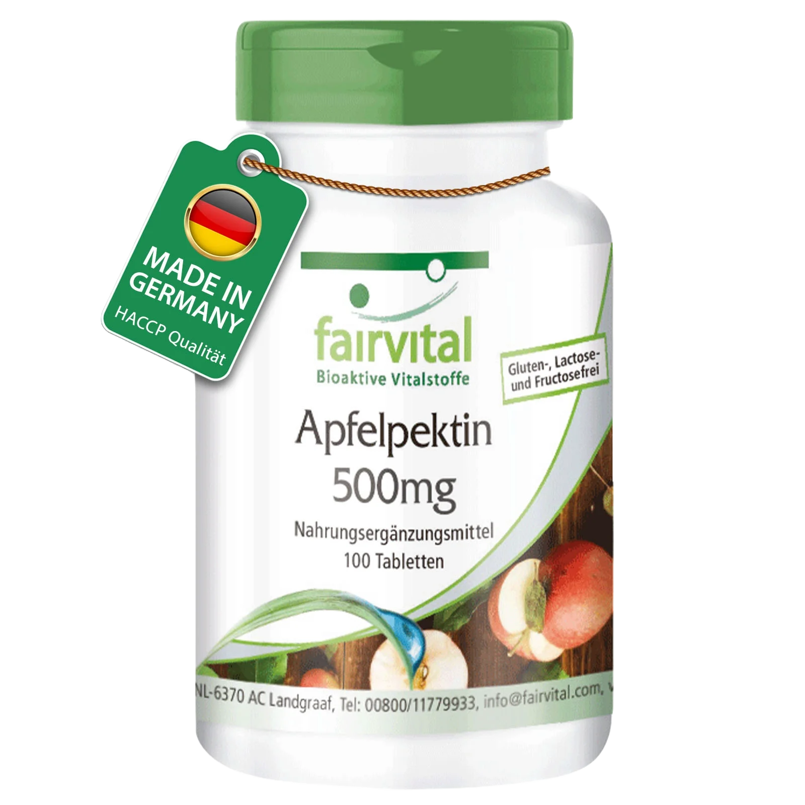 Appelpectine 500mg - 100 tabletten Appelpectine 500mg - 100 tabletten