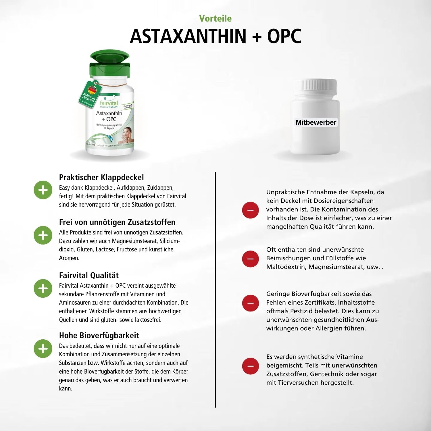Astaxanthine + OPC - 90 Capsules
