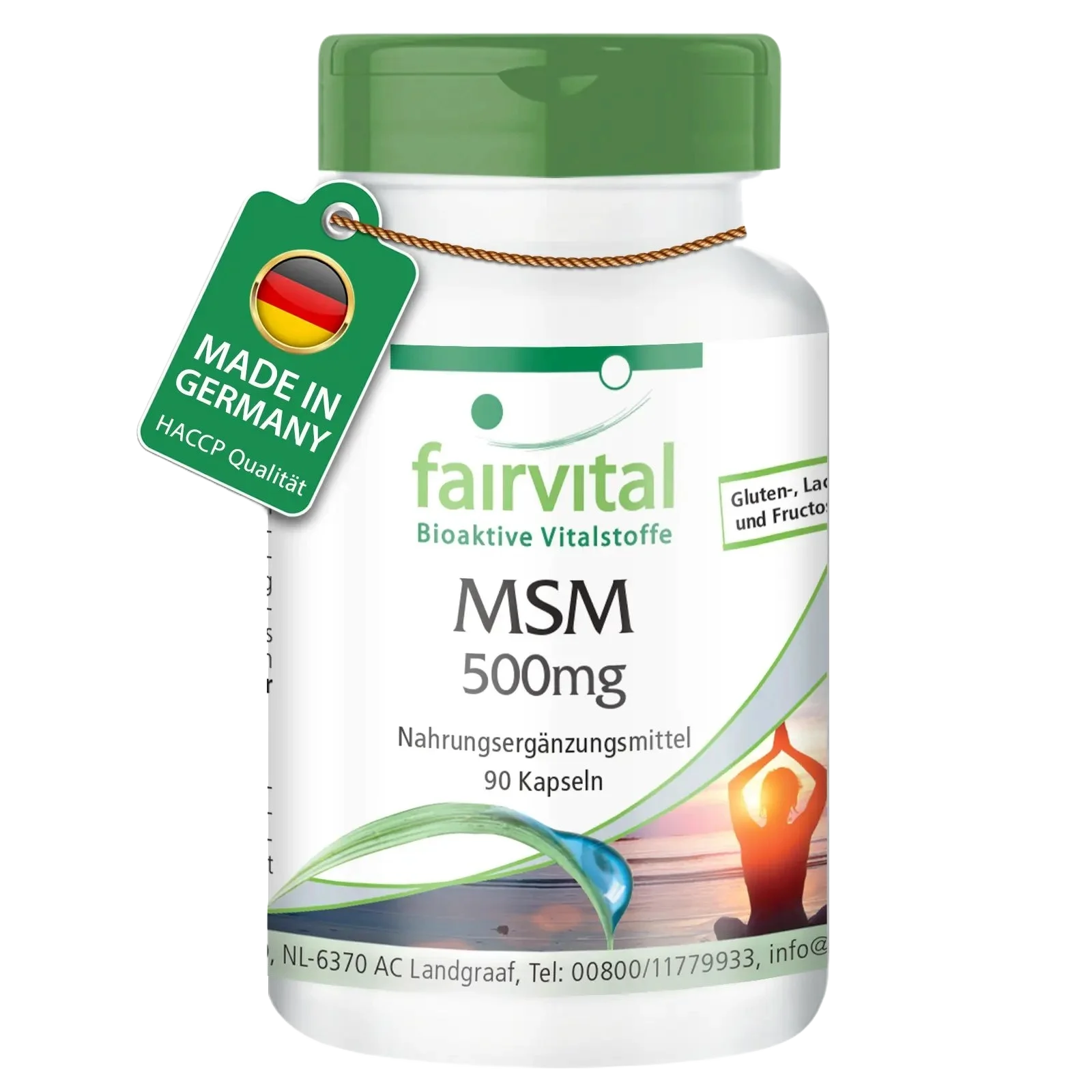 MSM 500mg - 90 Capsules