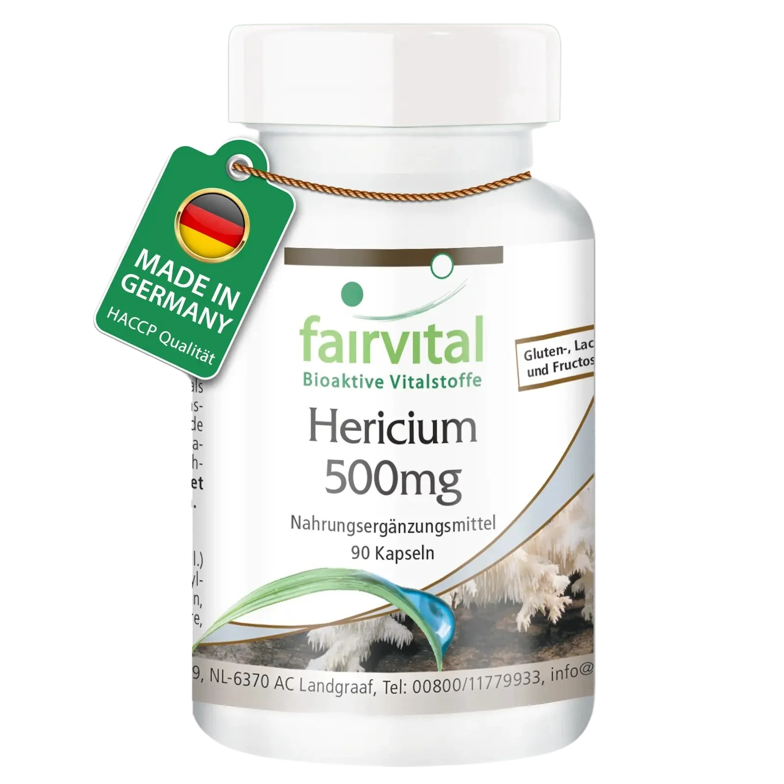Hericium 500mg - 90 capsules Hericium 500mg - 90 capsules