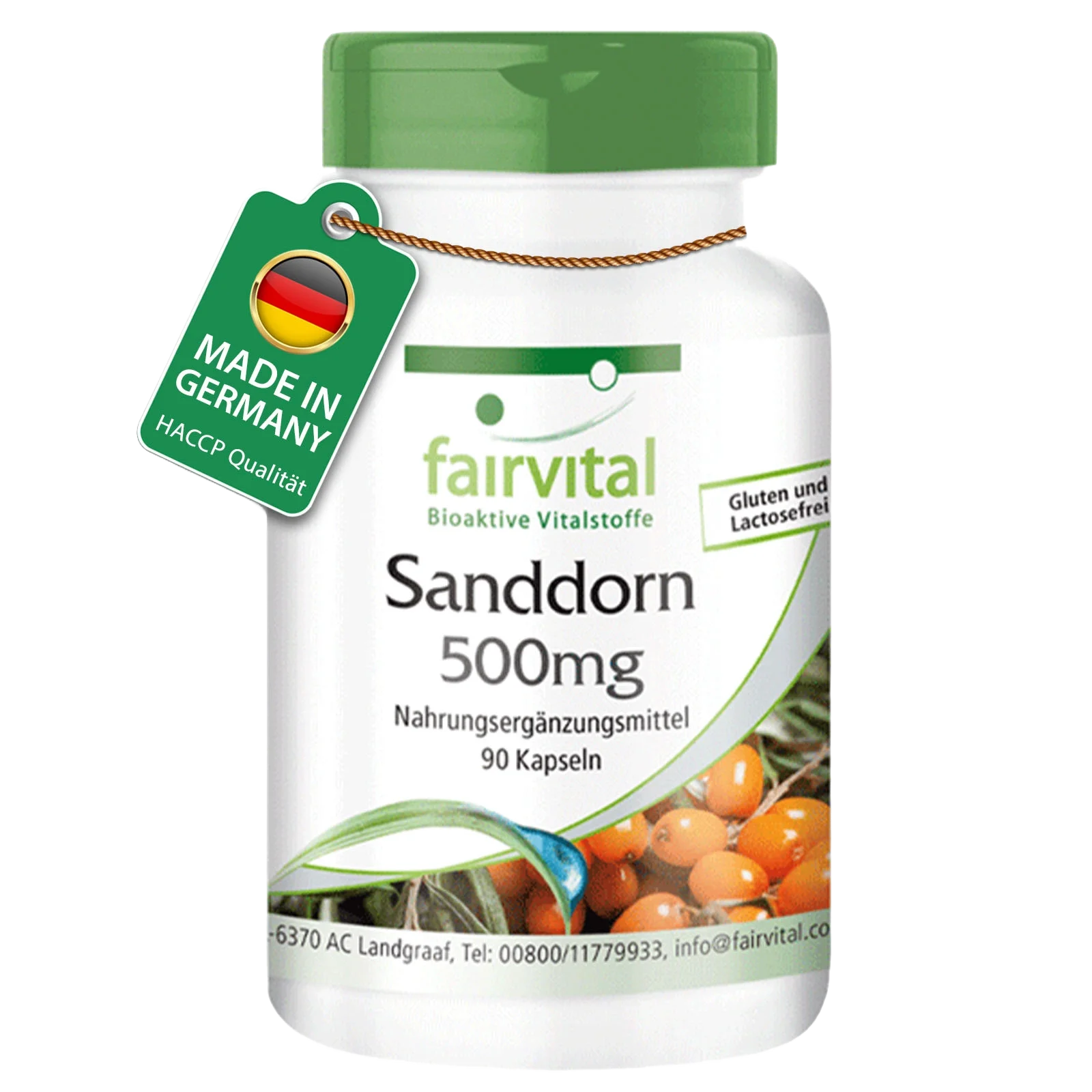 Argousier 500mg - 90 gélules Argousier 500mg - 90 gélules