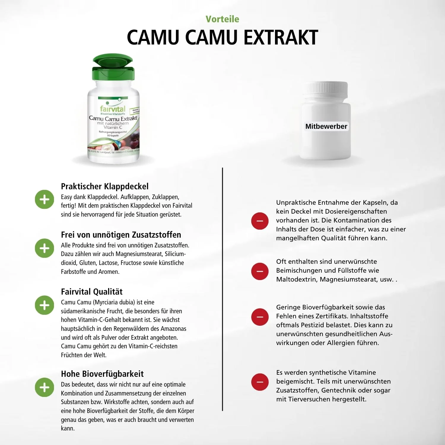Extrait de Camu Camu  - 90 Gélules