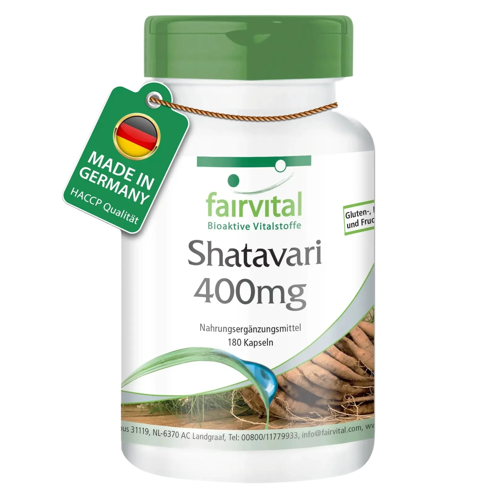 Shatavari 400mg - 180 Capsules