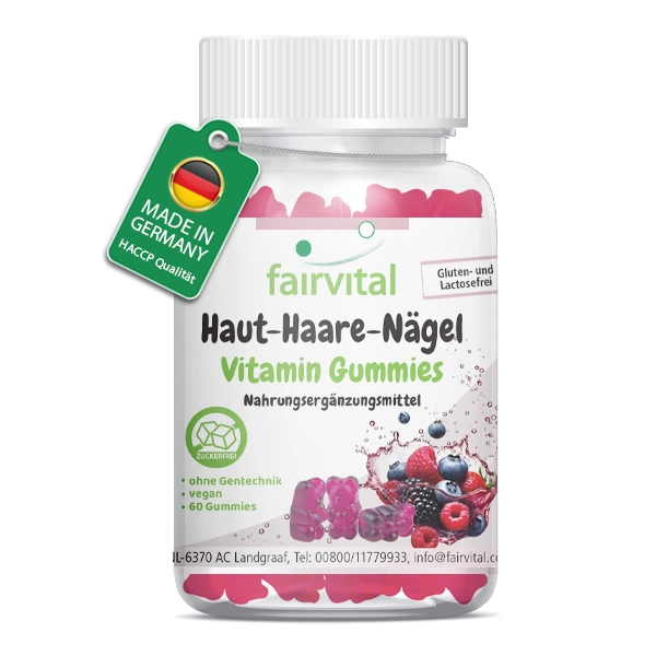 Skin-Hair-Nails Vitamin 60 Gummies
