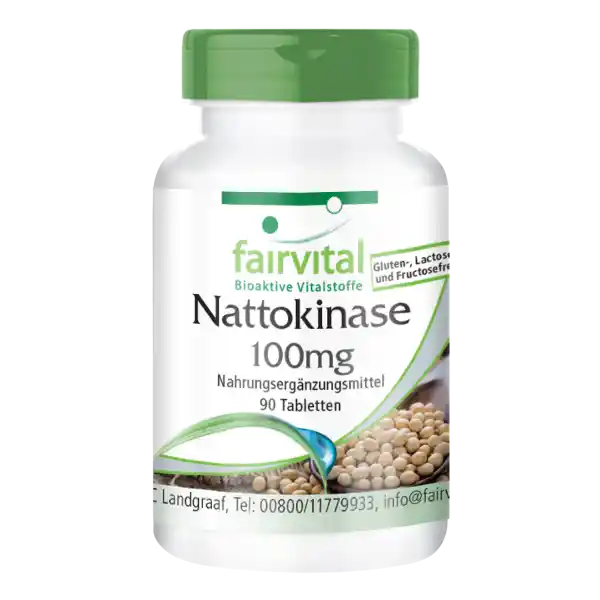 Nattokinasa 100mg - 90 comprimidos