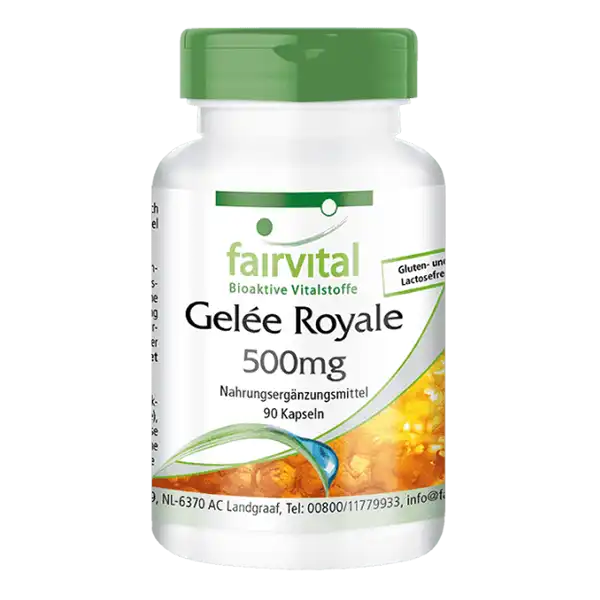 Royal jelly extract 500mg – 90 capsules
