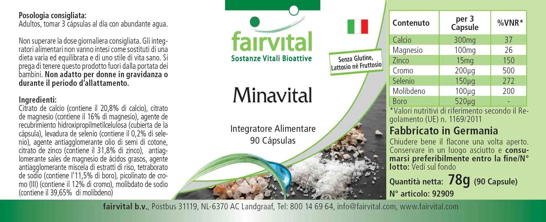 Minavital - 90 Cápsulas