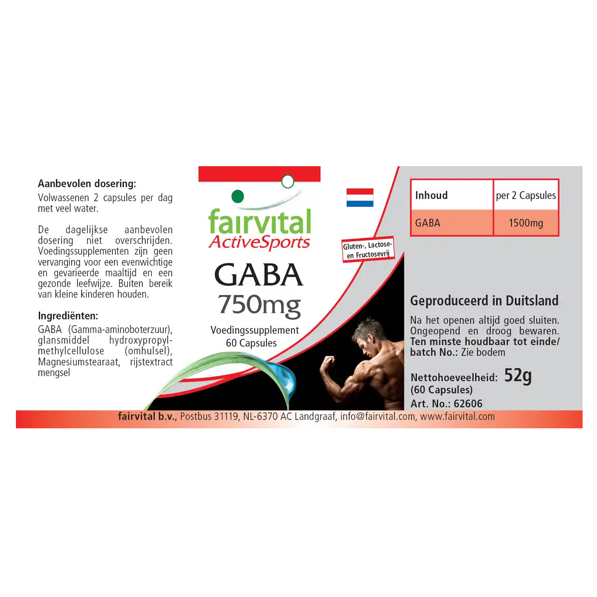 GABA 750mg - 60 Capsules GABA 750mg - 60 Capsules