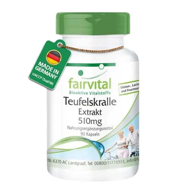 Duivelsklauwextract 510mg - 90 capsules Duivelsklauwextract 510mg - 90 capsules
