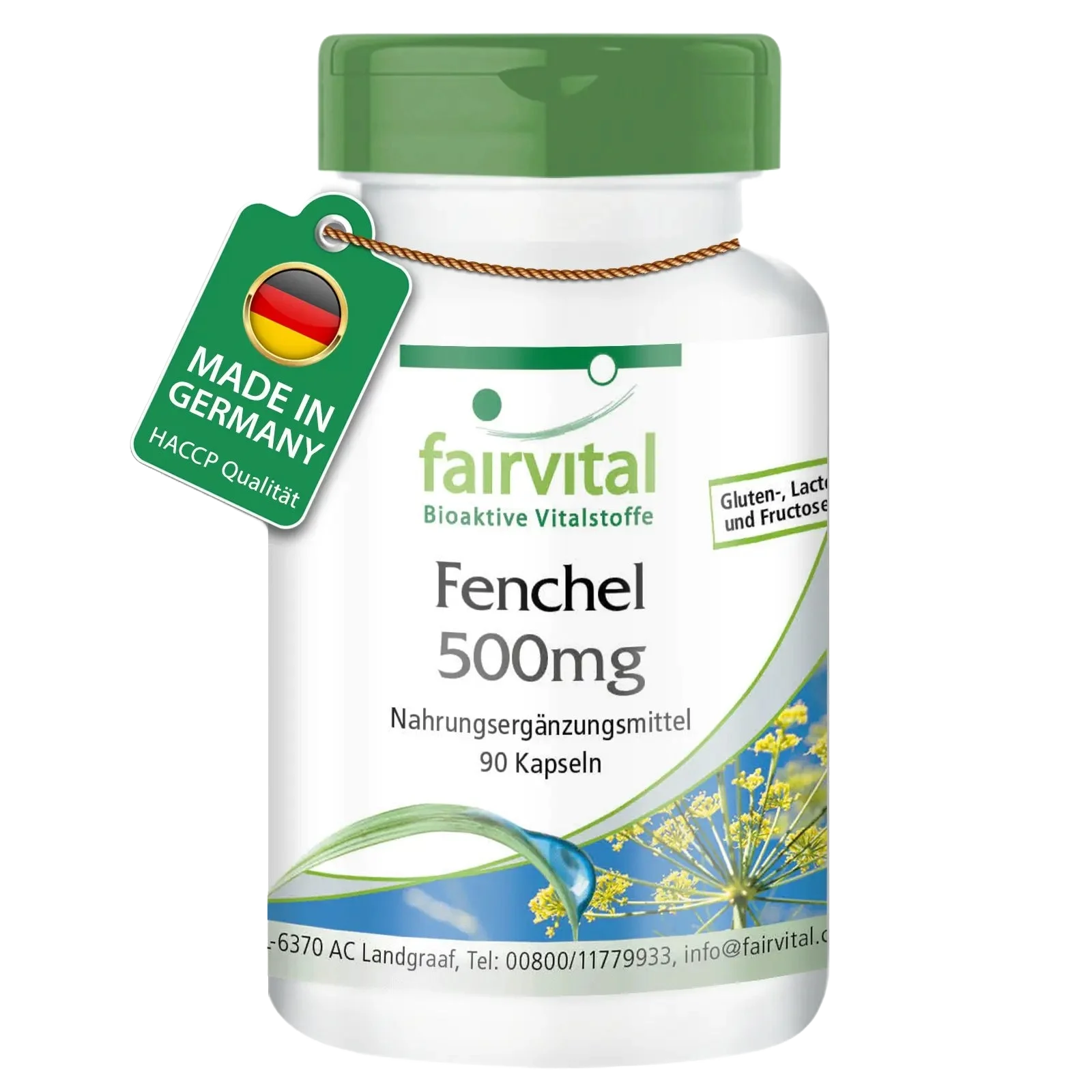 Fennel 500mg - 90 Capsules Fennel 500mg - 90 Capsules
