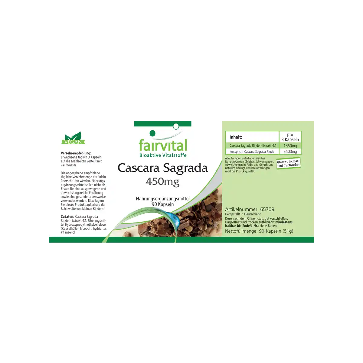 Cáscara Sagrada 450mg - 90 Cápsulas Cáscara Sagrada 450mg - 90 Cápsulas