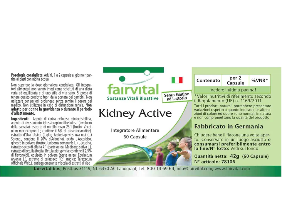 Kidney capsules - 60 capsules Kidney capsules - 60 capsules
