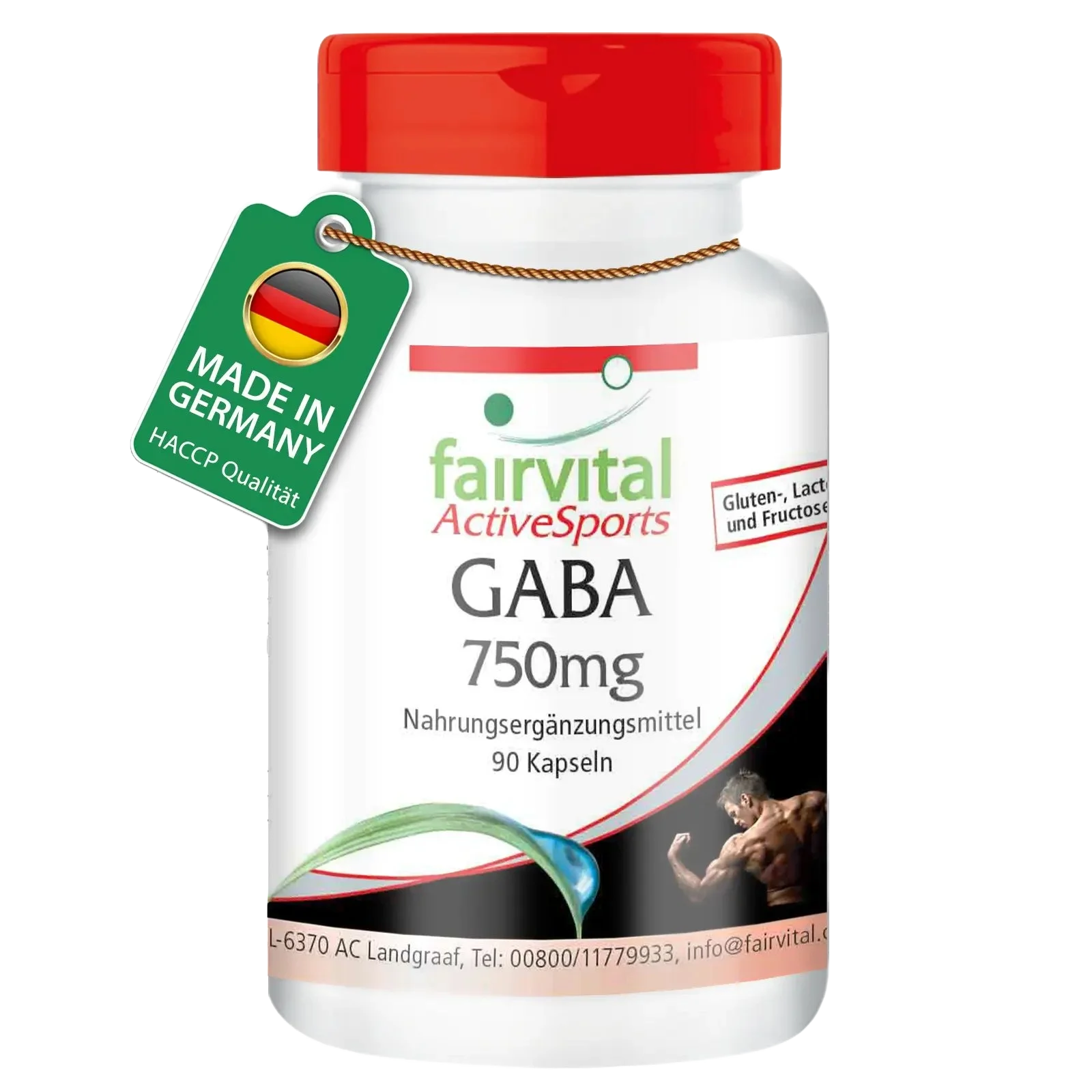 GABA 750mg - 90 Kapseln