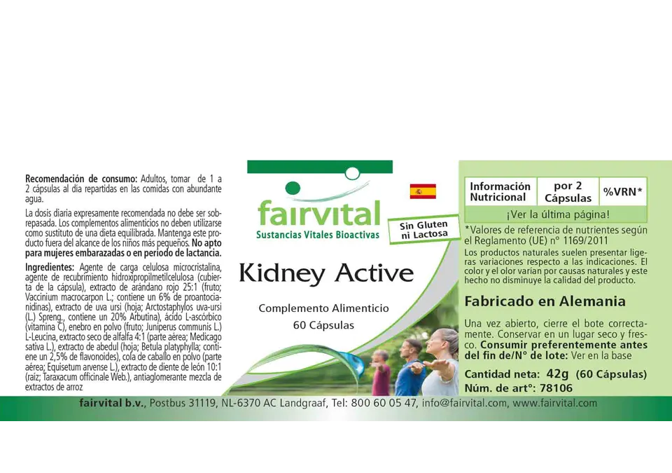 Kidney capsules - 60 capsules Kidney capsules - 60 capsules