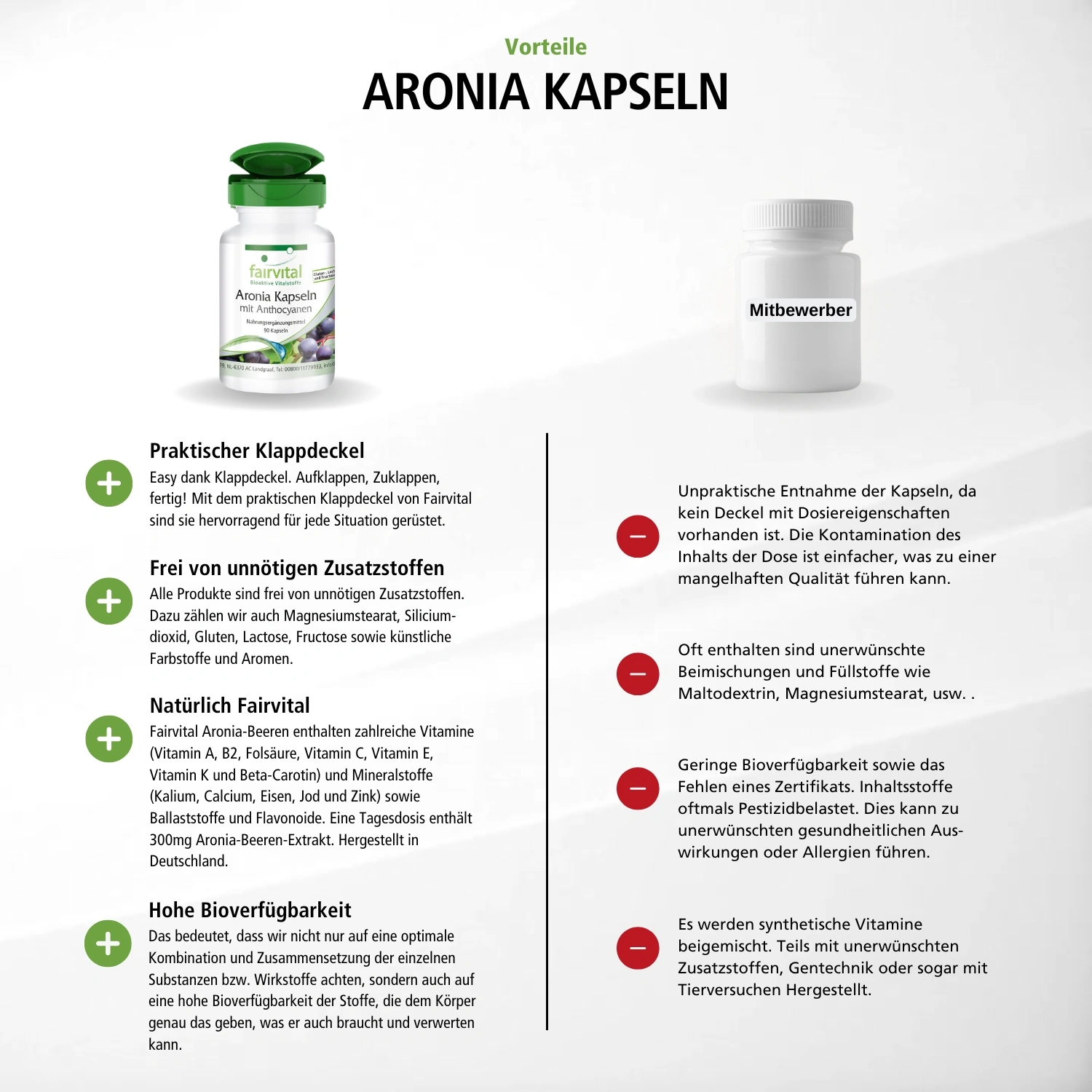Aronia capsules met anthocyanen - 90 capsules