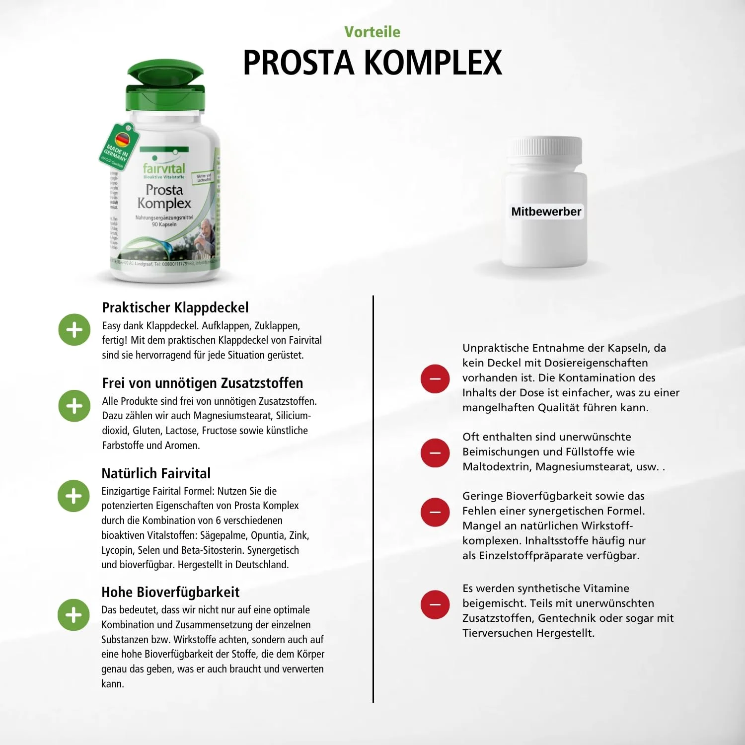 Prosta complex with added plant sterols - 90 capsules