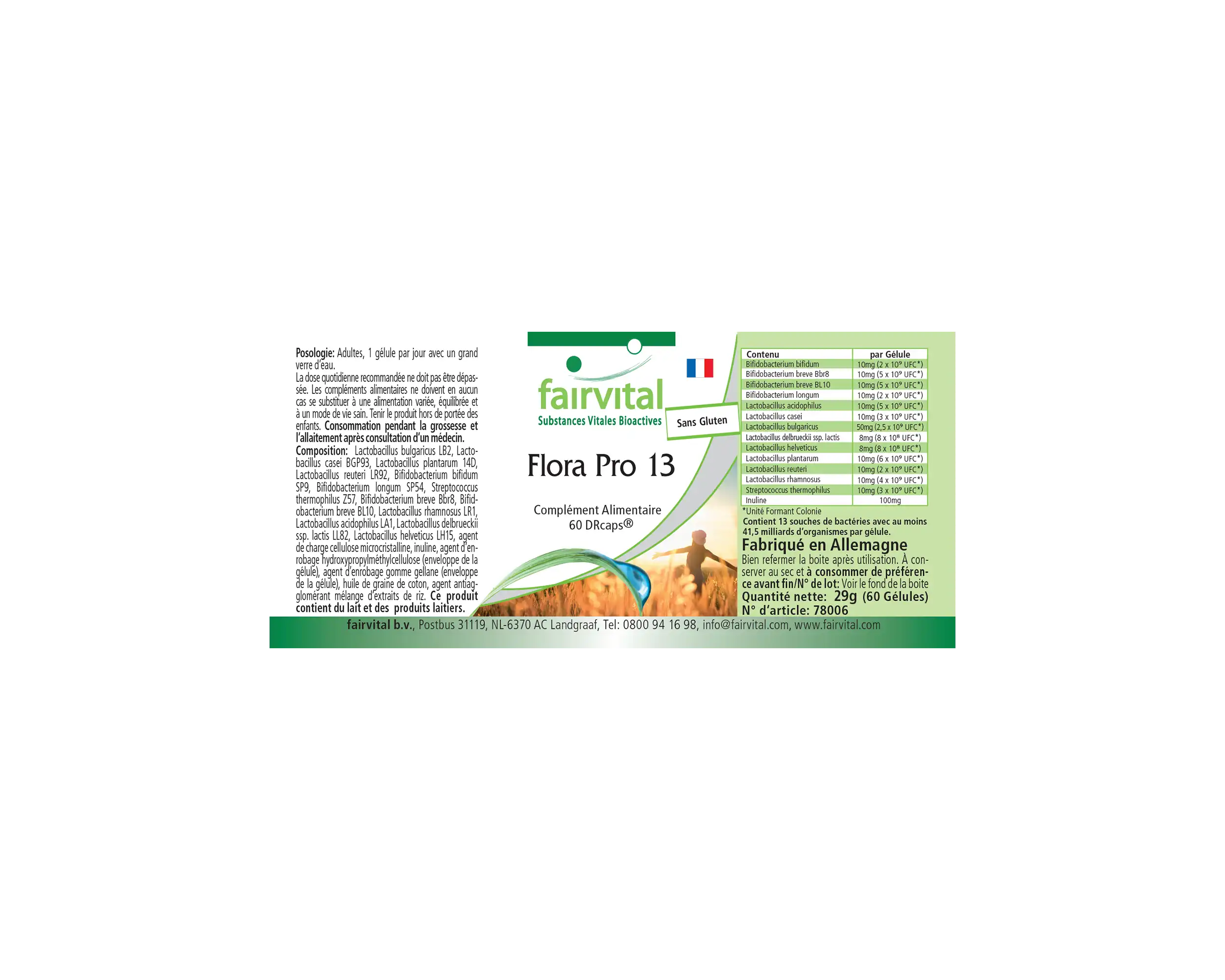 Flora Pro 13 - 60 DRcaps®