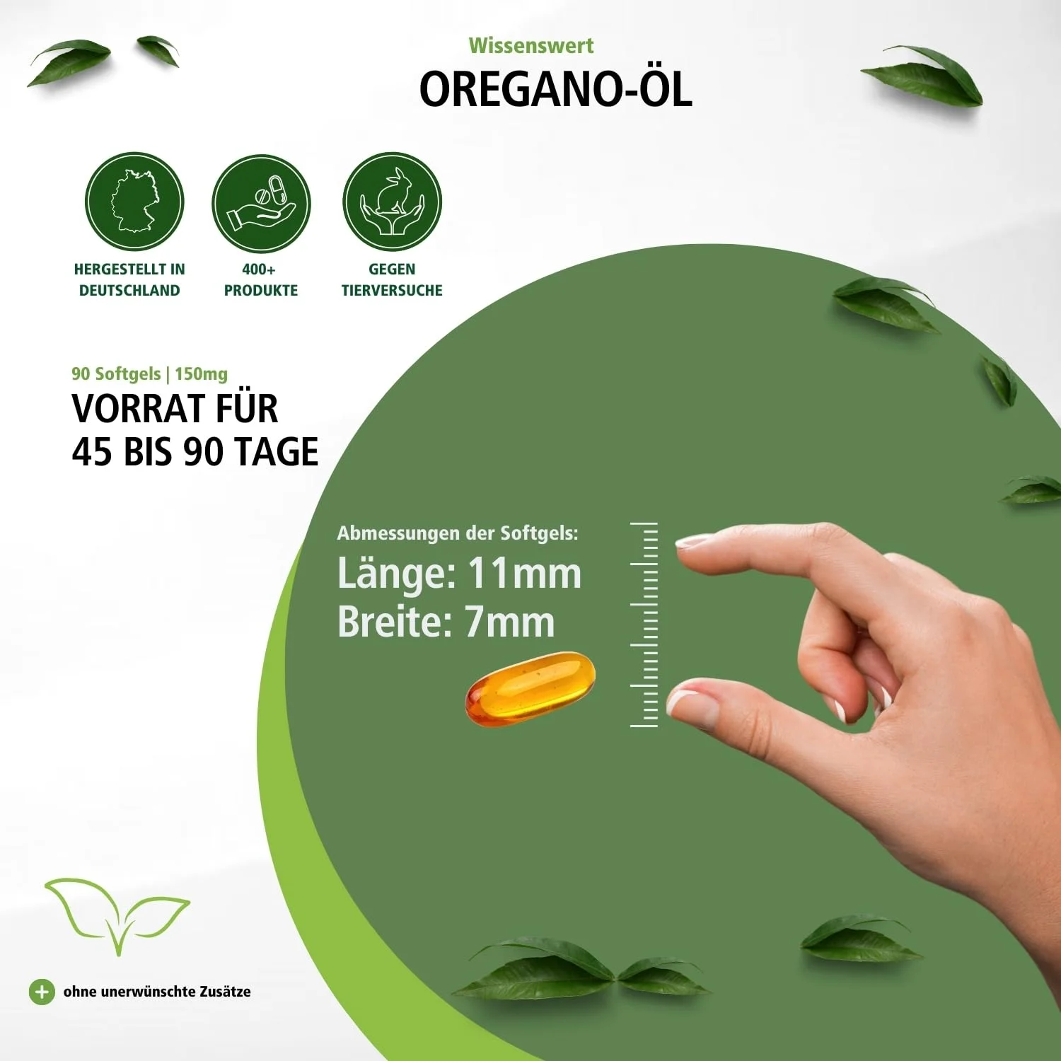 Oregano Oil 150mg - 90 Softgels