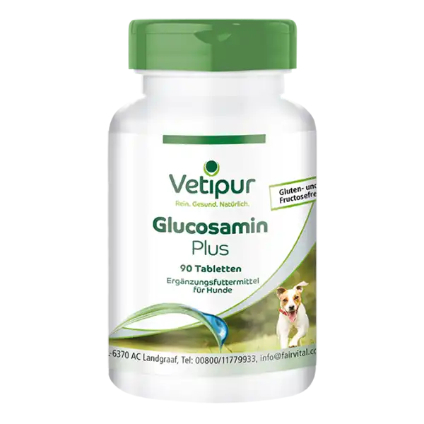 Glucosamine Plus - 90 tablets for dogs | Vetipur Glucosamine Plus - 90 tablets for dogs | Vetipur