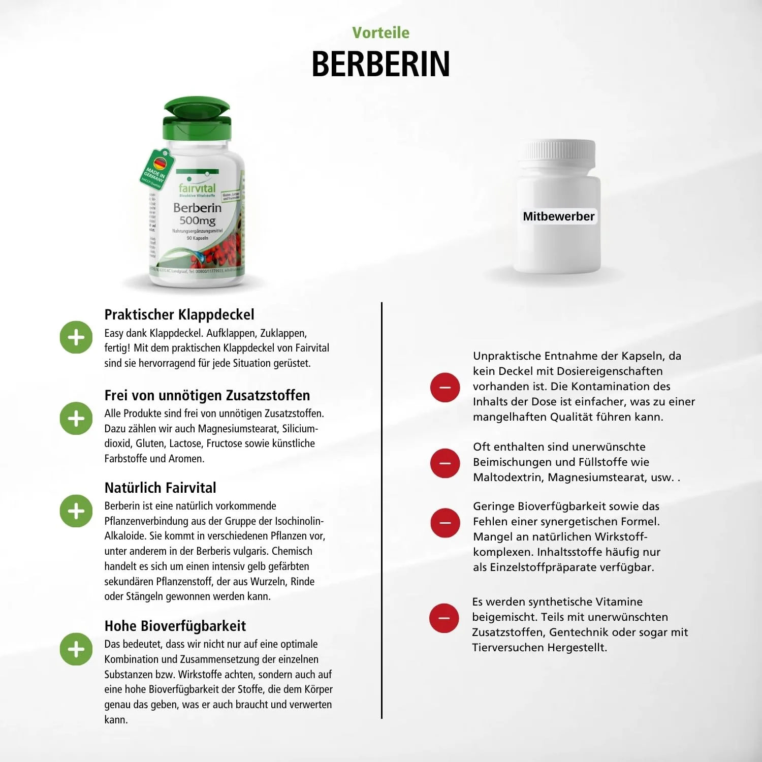 Berberina 500mg
