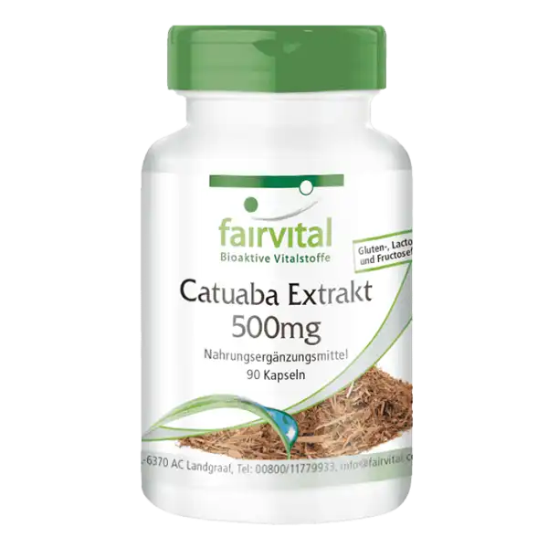 Catuaba extract 500mg - 90 capsules